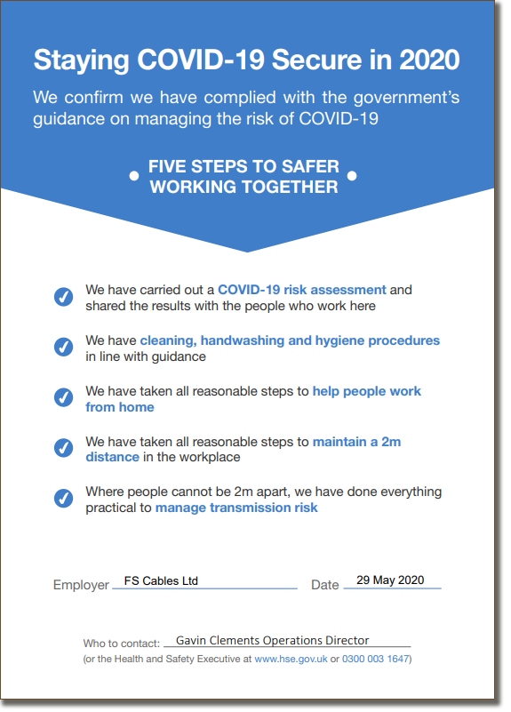 COVID-19 Compliance